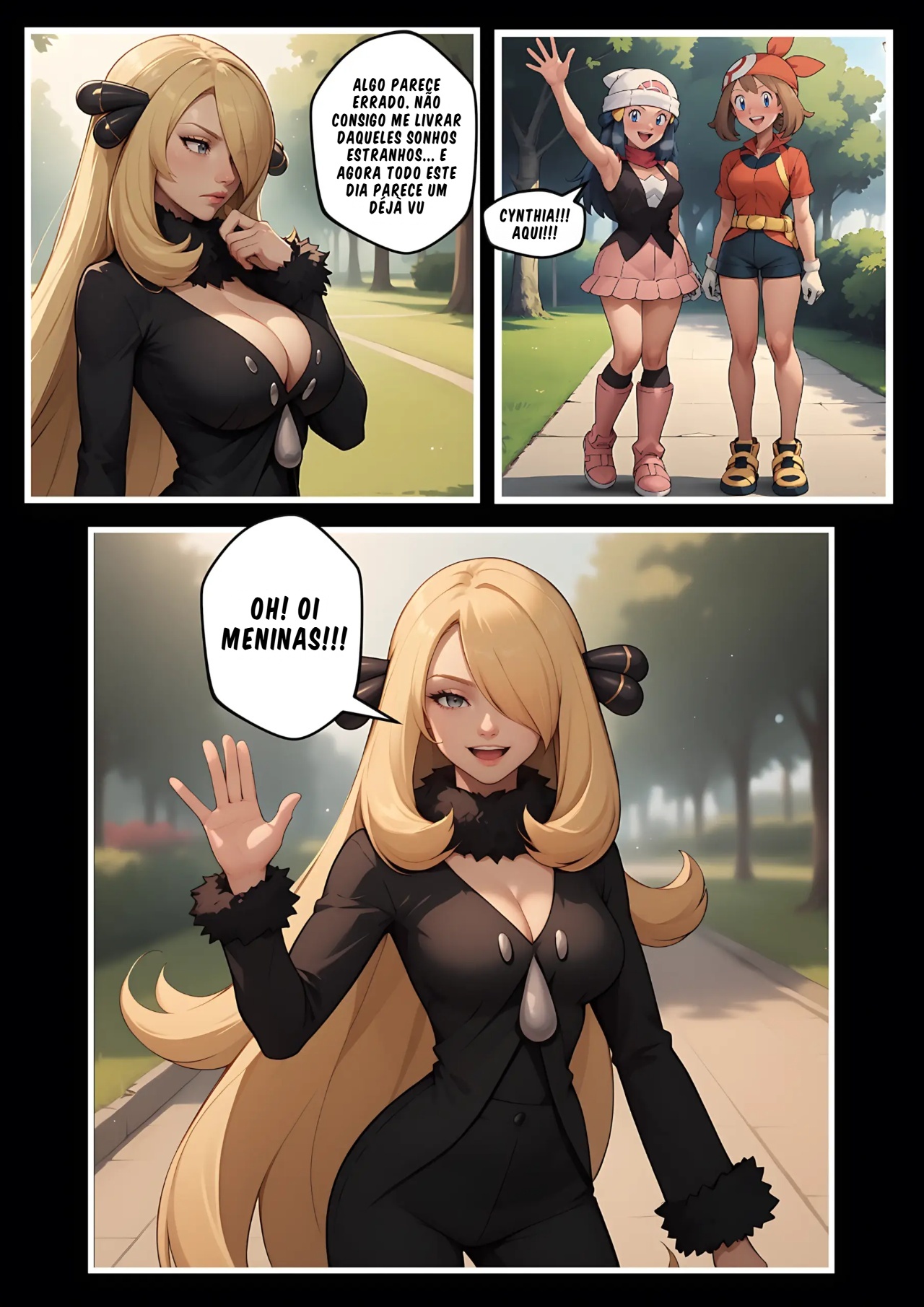 Cynthia And Dawn Hypnotraining Hentai pt-br 14