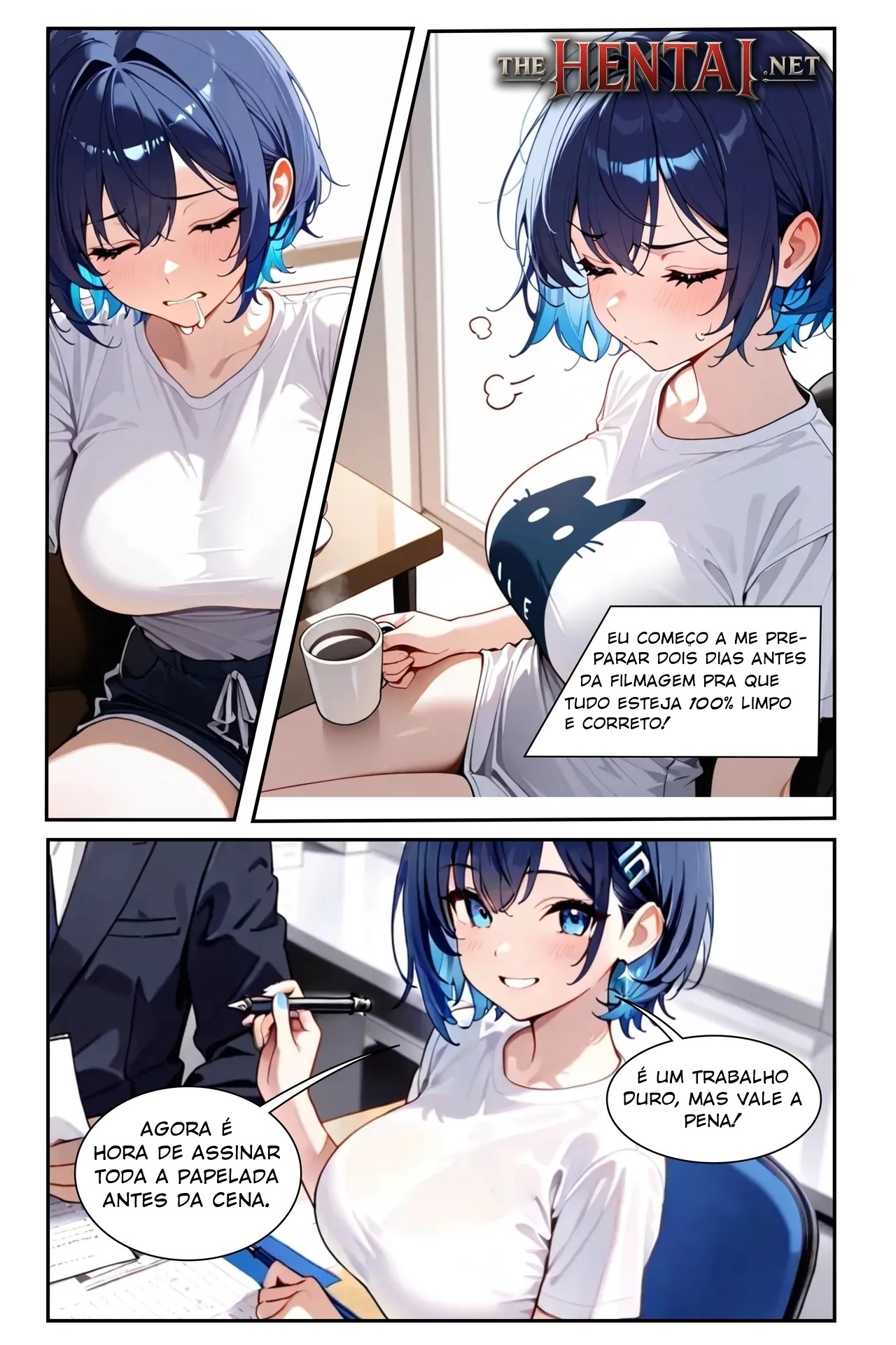 Day With A Pornstar Volume 1 Hentai pt-br 03