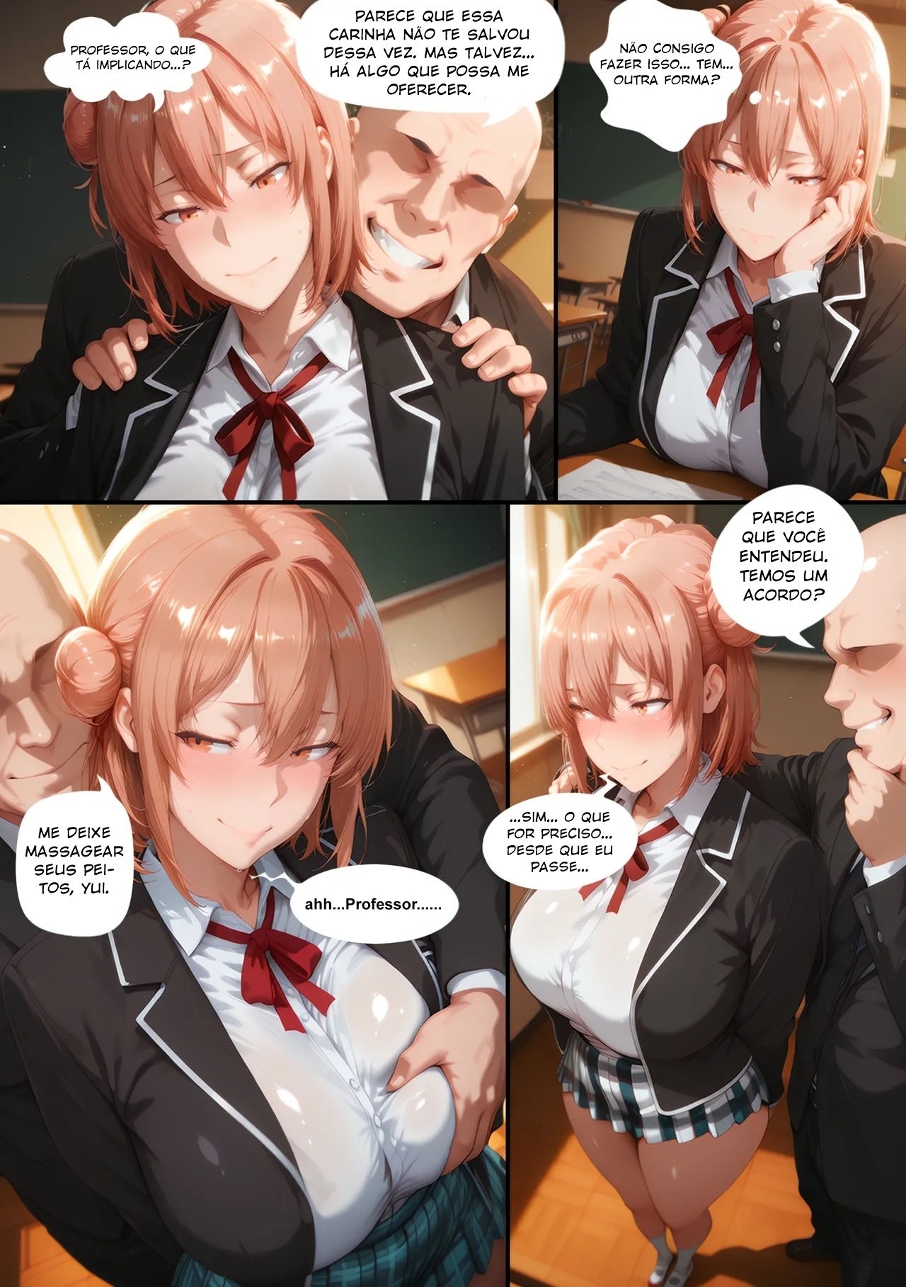 Deal Of Desire: Yuigahama Hentai pt-br 02