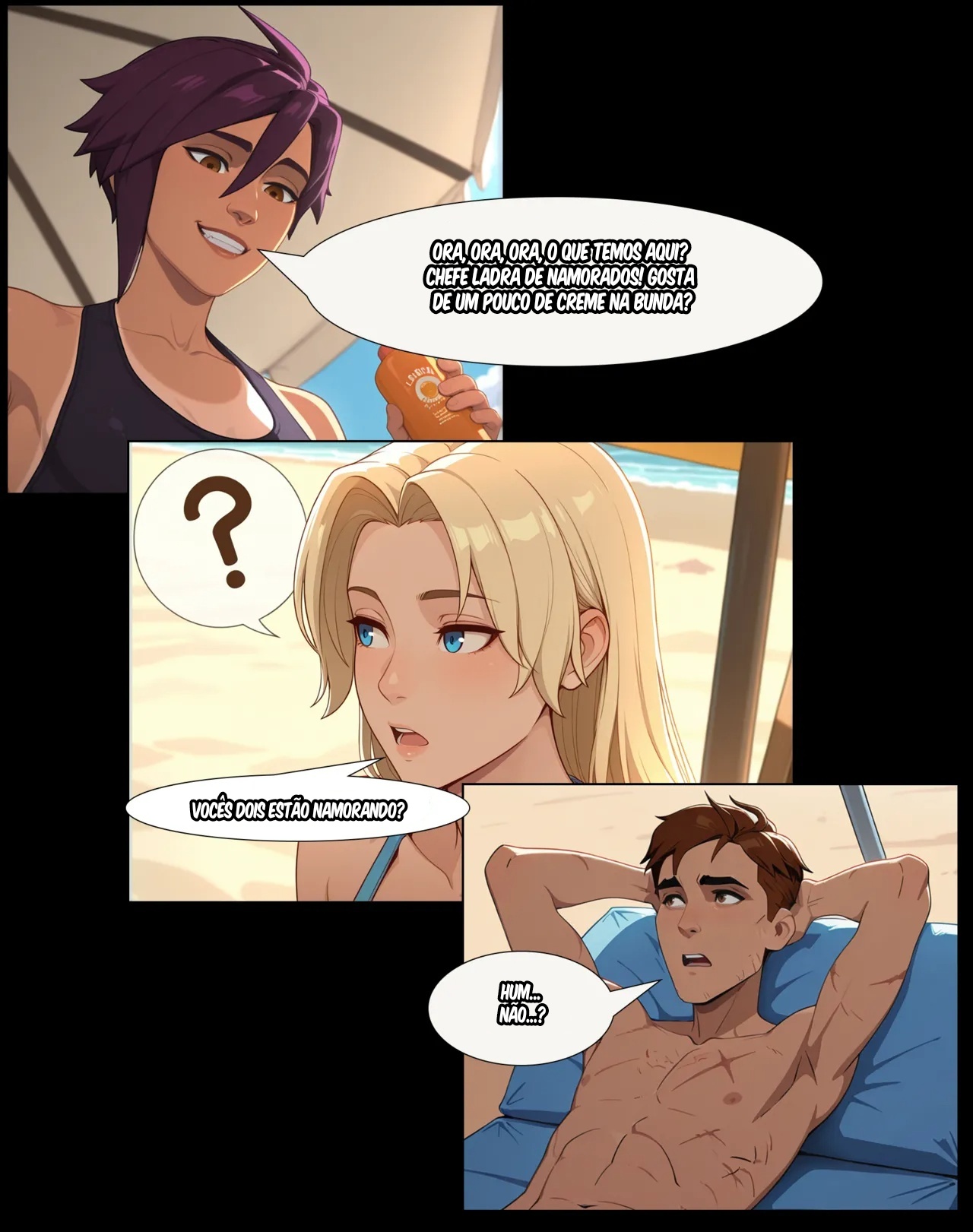 Dispatch Beach Hentai pt-br 04