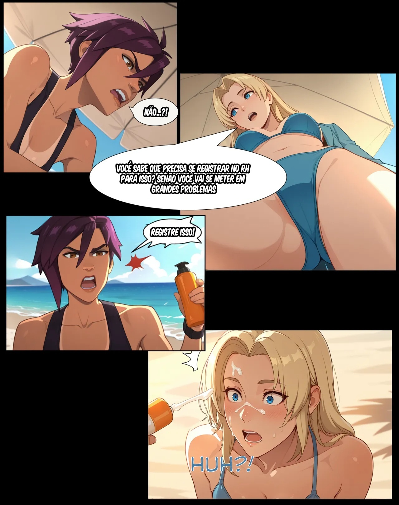 Dispatch Beach Hentai pt-br 06
