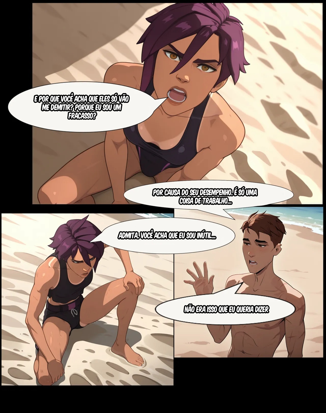 Dispatch Beach Hentai pt-br 12