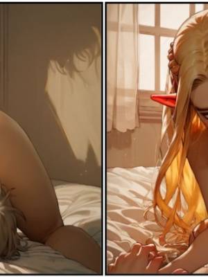 Falin x Marcille Hentai pt-br 12