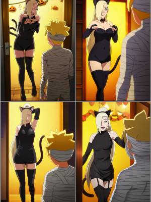 Halloween: Boruto X Ino  Hentai pt-br 02