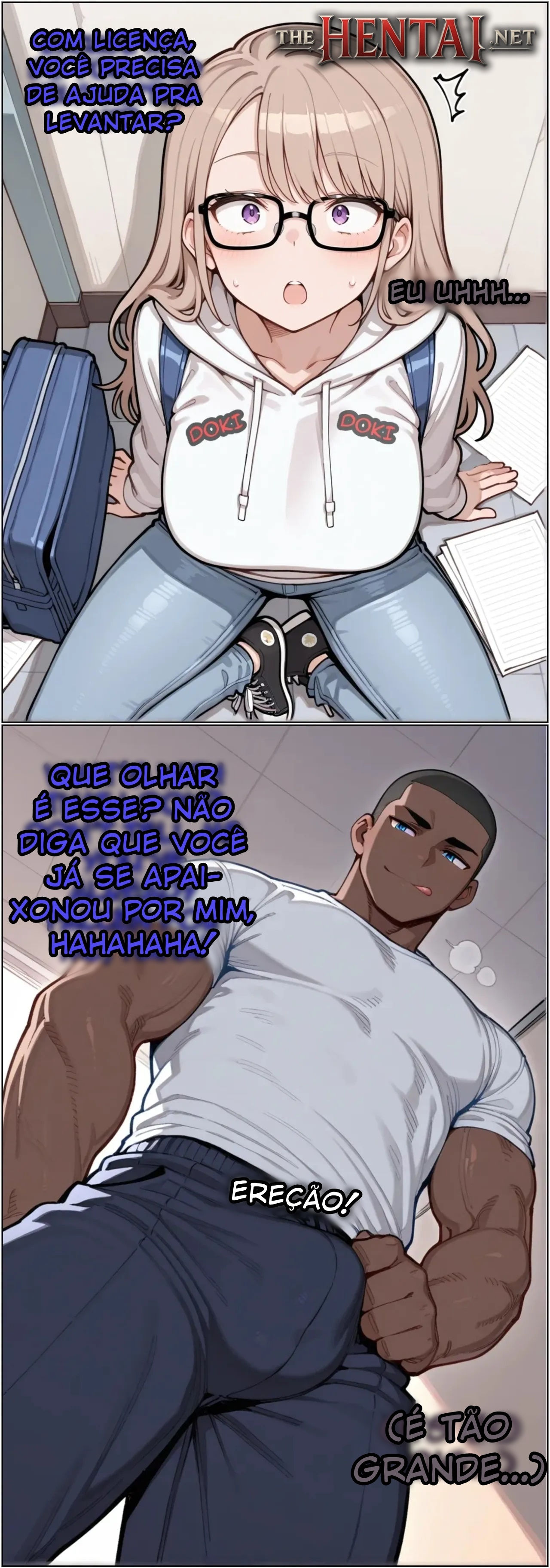 Misaki Takes a Liking To Her "Noisy" Dormmate Hentai pt-br 03