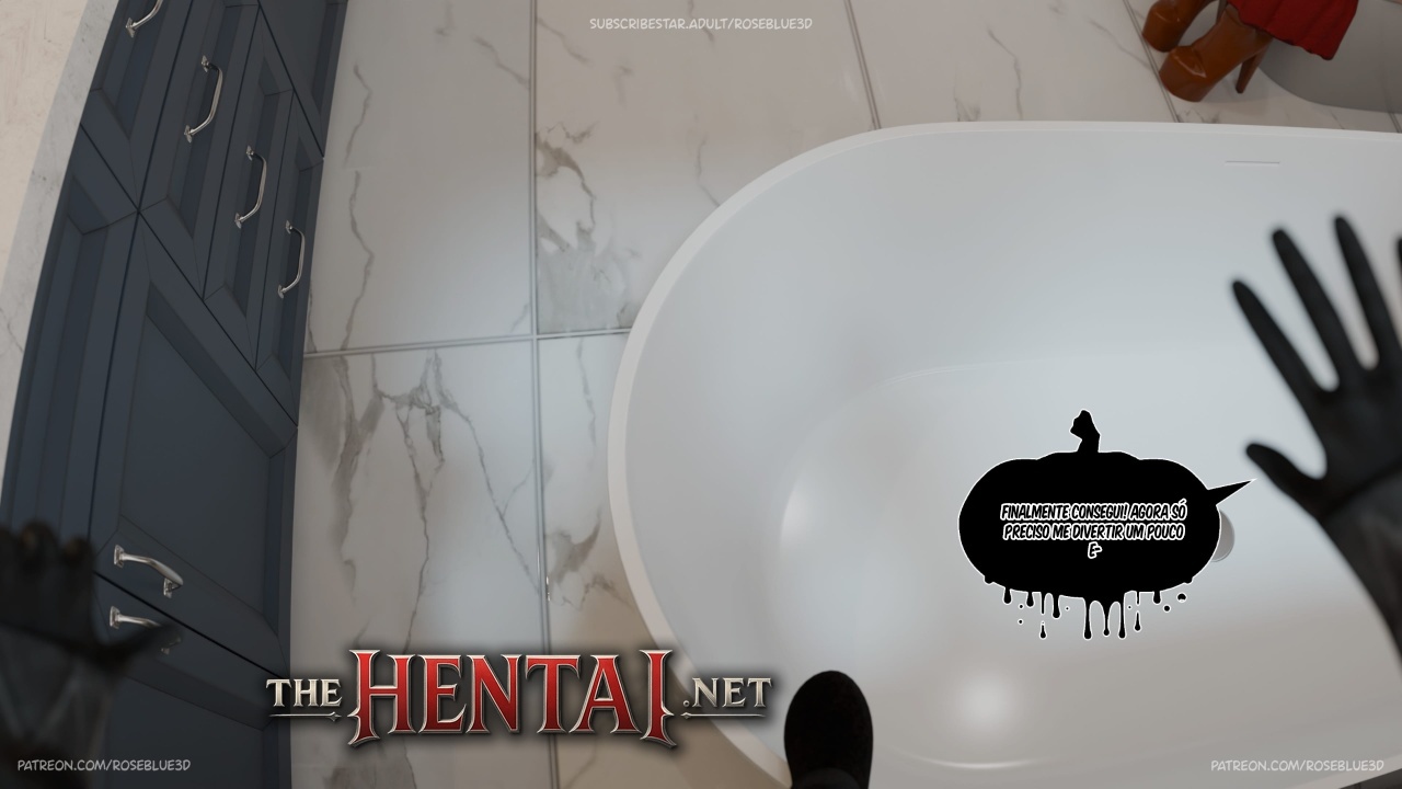 My Neighbor's Widow Part 47.5: Halloween Special Hentai pt-br 22