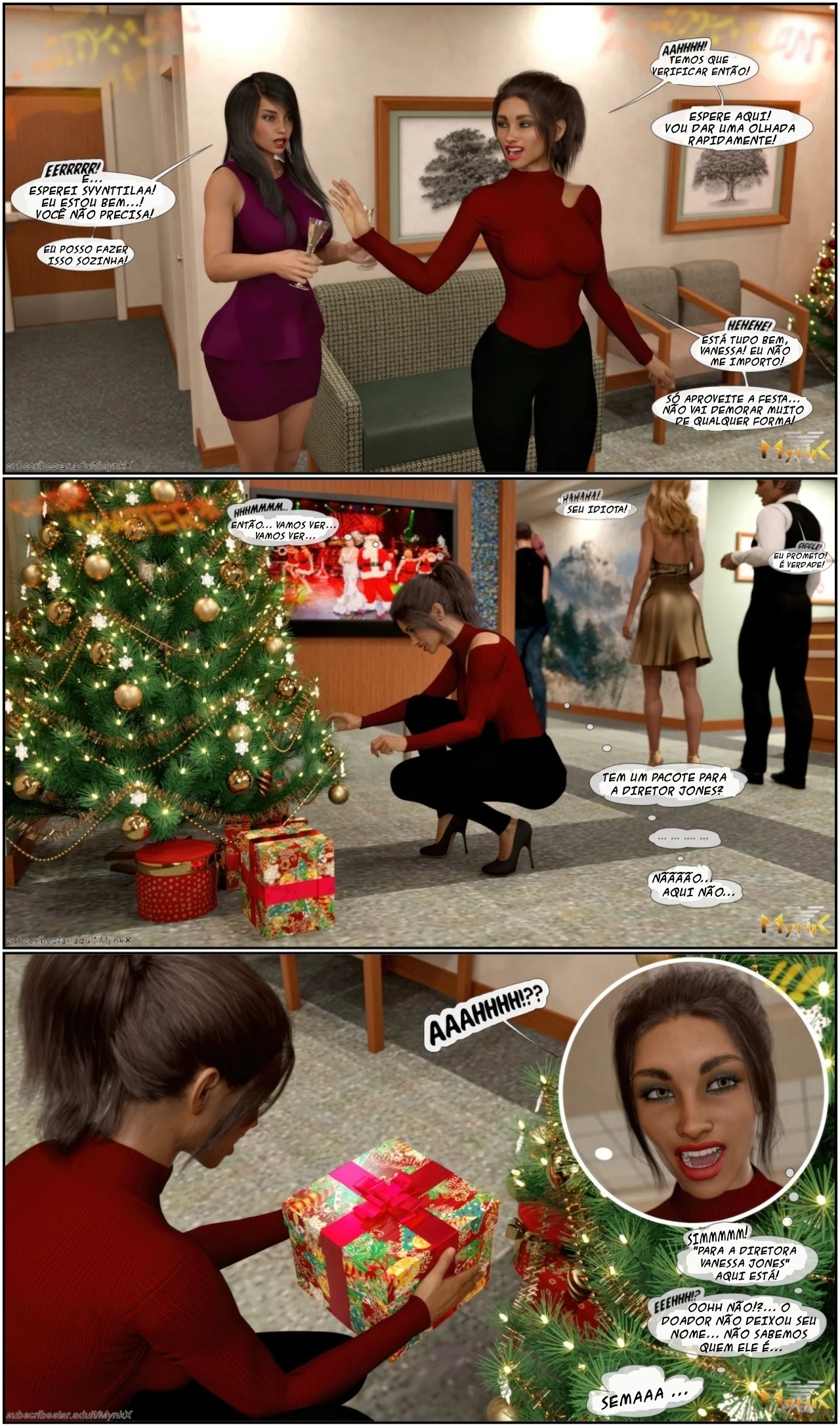 Naughty Christmas Part 2 Hentai pt-br 06