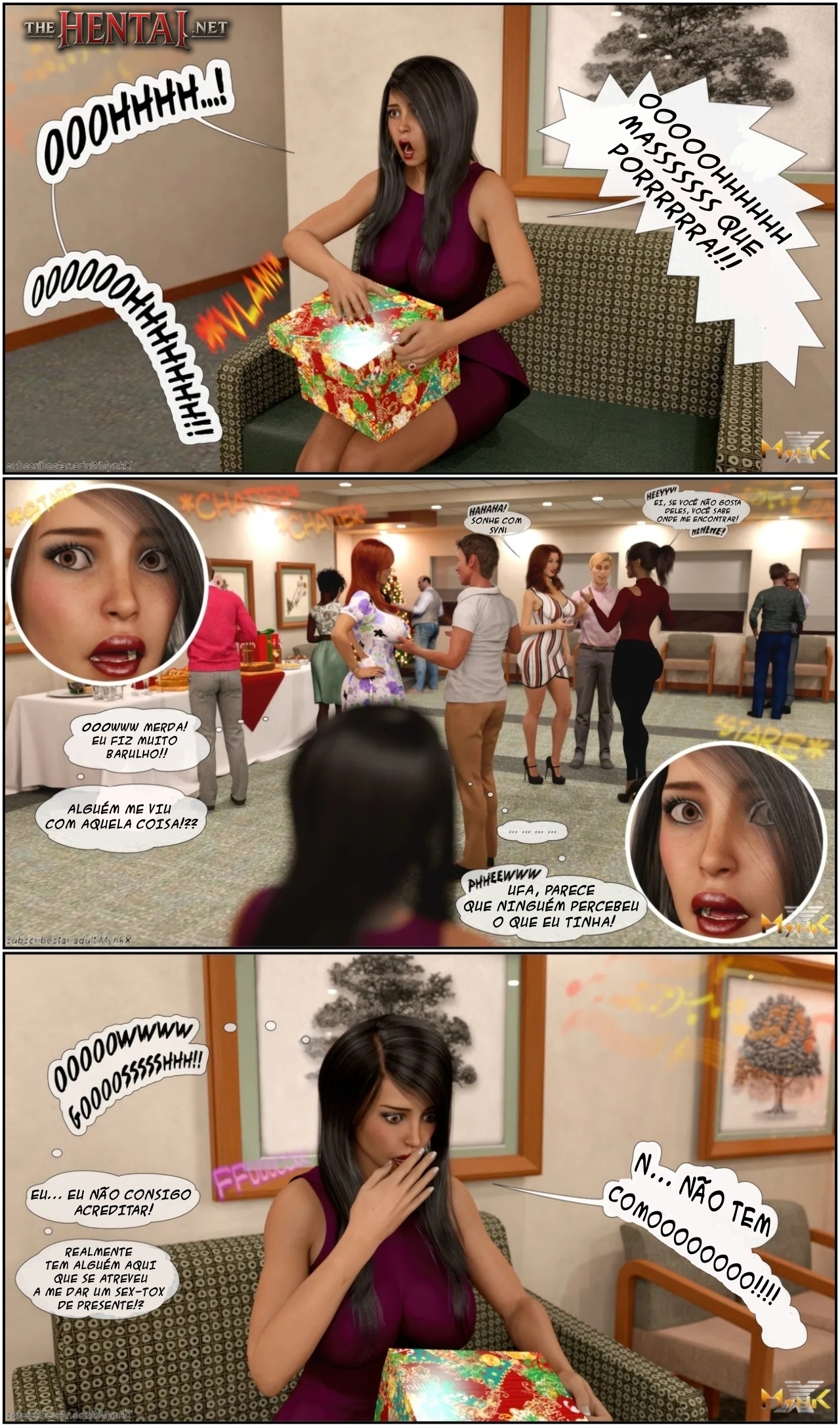 Naughty Christmas Part 2 Hentai pt-br 10