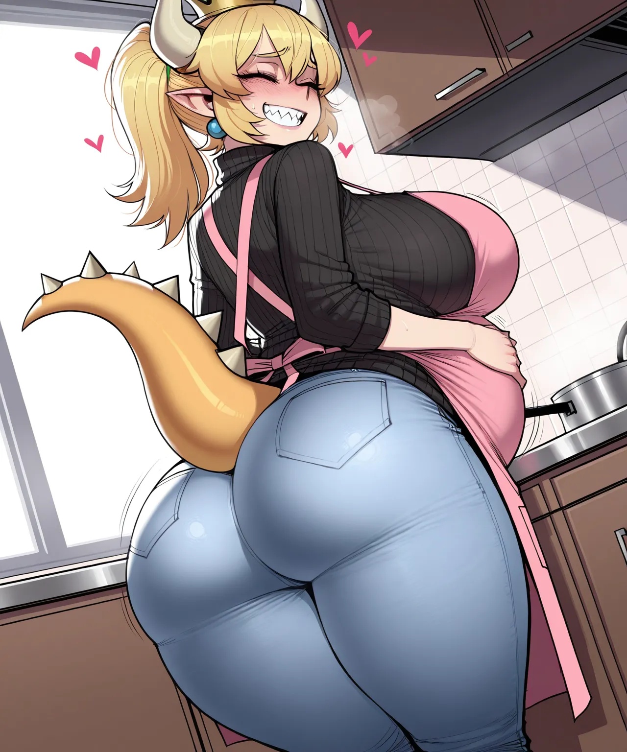 Super Crown Bowser Hentai pt-br 23