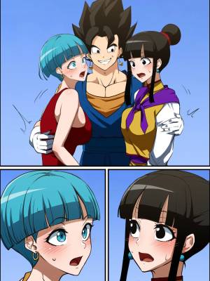 Vegetto x Chichi x Bulma Hentai pt-br 07
