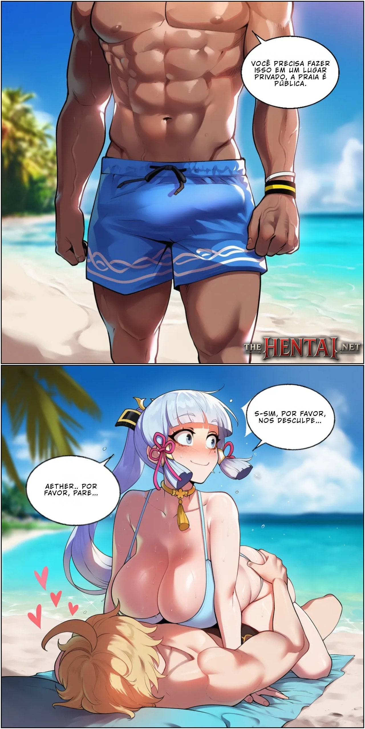 Ayaka's Temptation Hentai pt-br 04