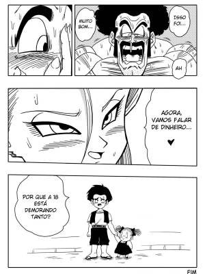Dagon Ball: Mr. Satan vs Android N18 Hentai pt-br 14