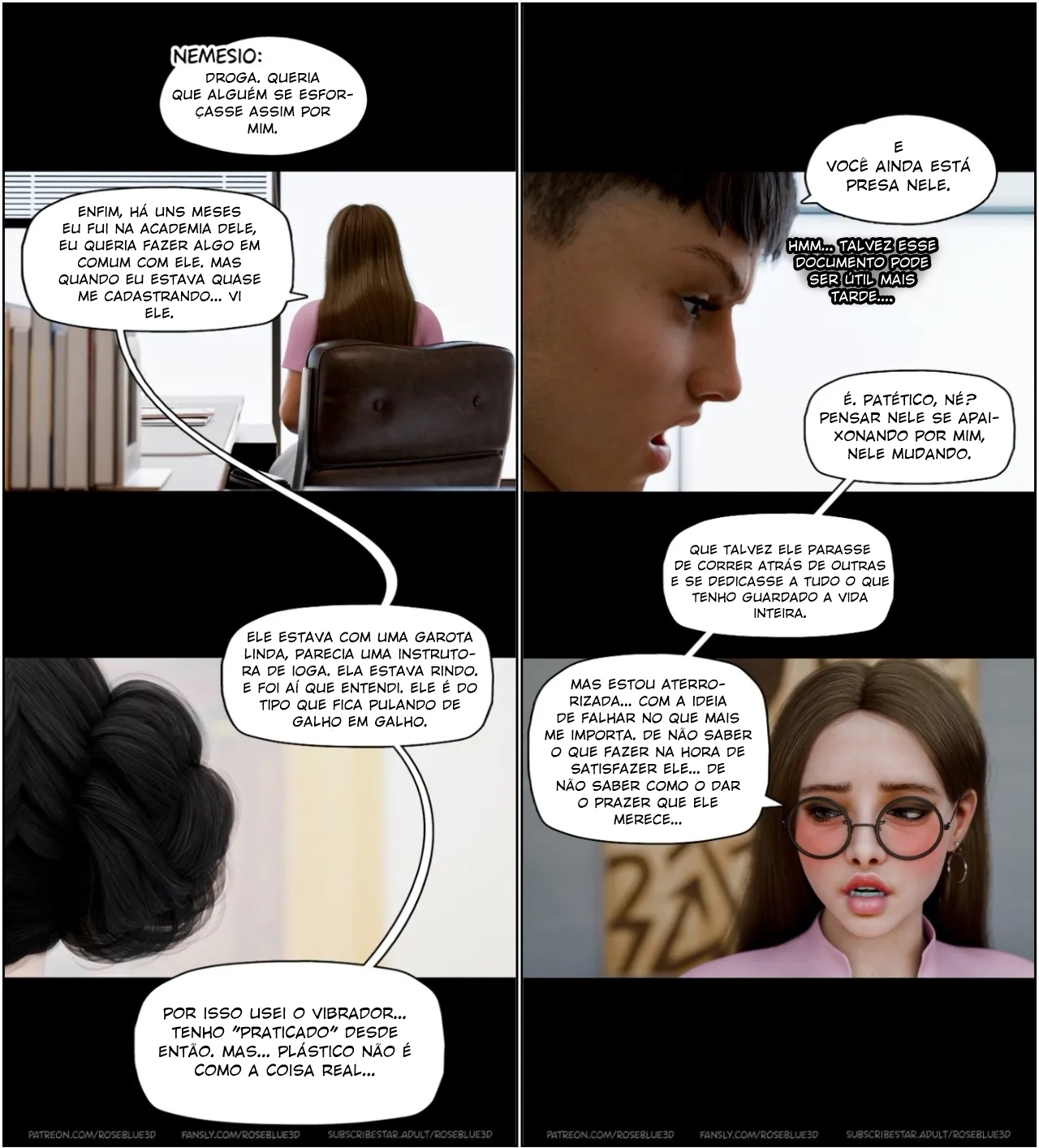 Dismissed By Rose Blue 3D Part 5 Hentai pt-br 22