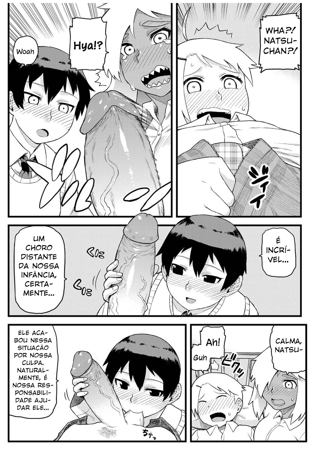 Doing Feel Good Things With My Childhood Friends Hentai pt-br 11