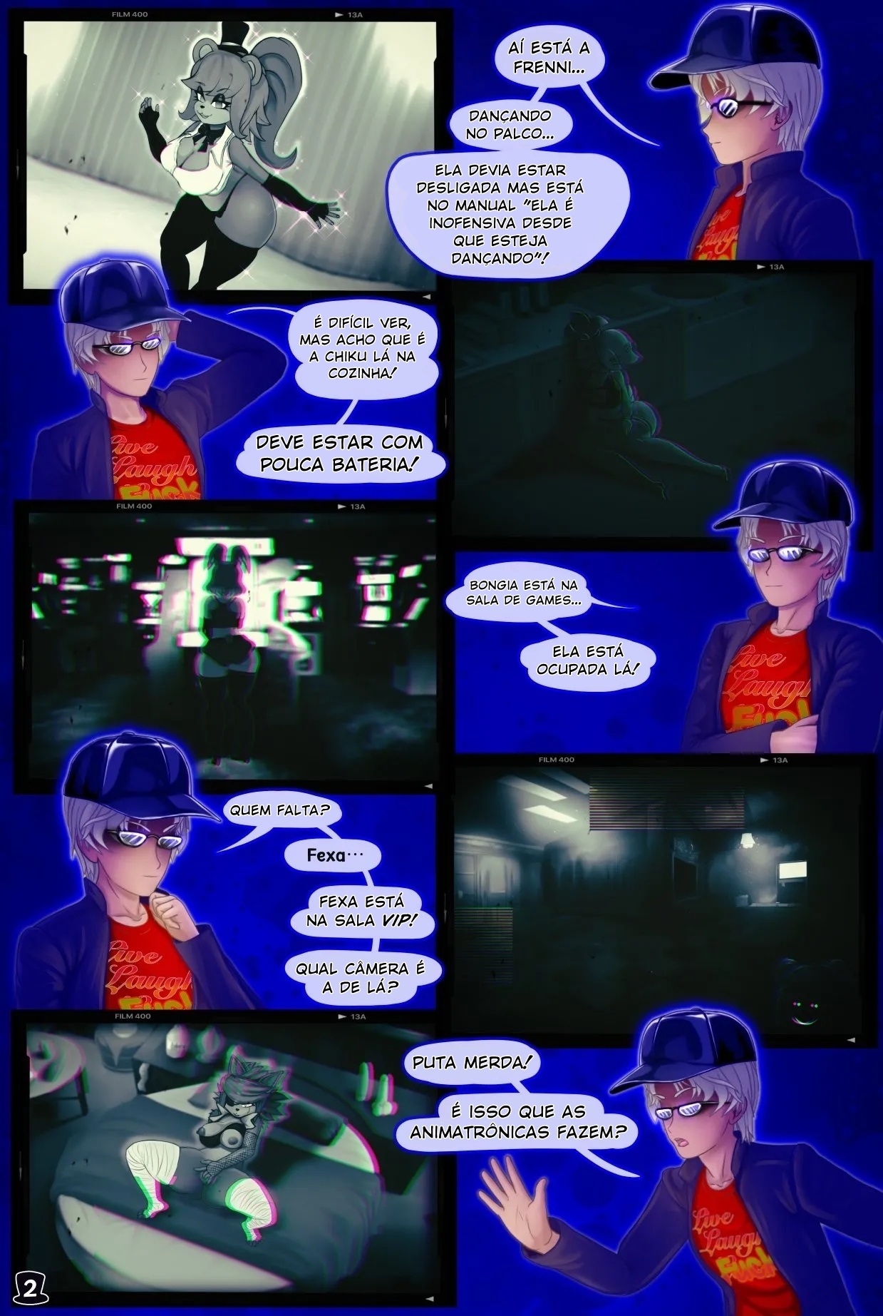 Fap Nights At Frenni's: The Girl's New Toy Starts Work Tonight Hentai pt-br 04