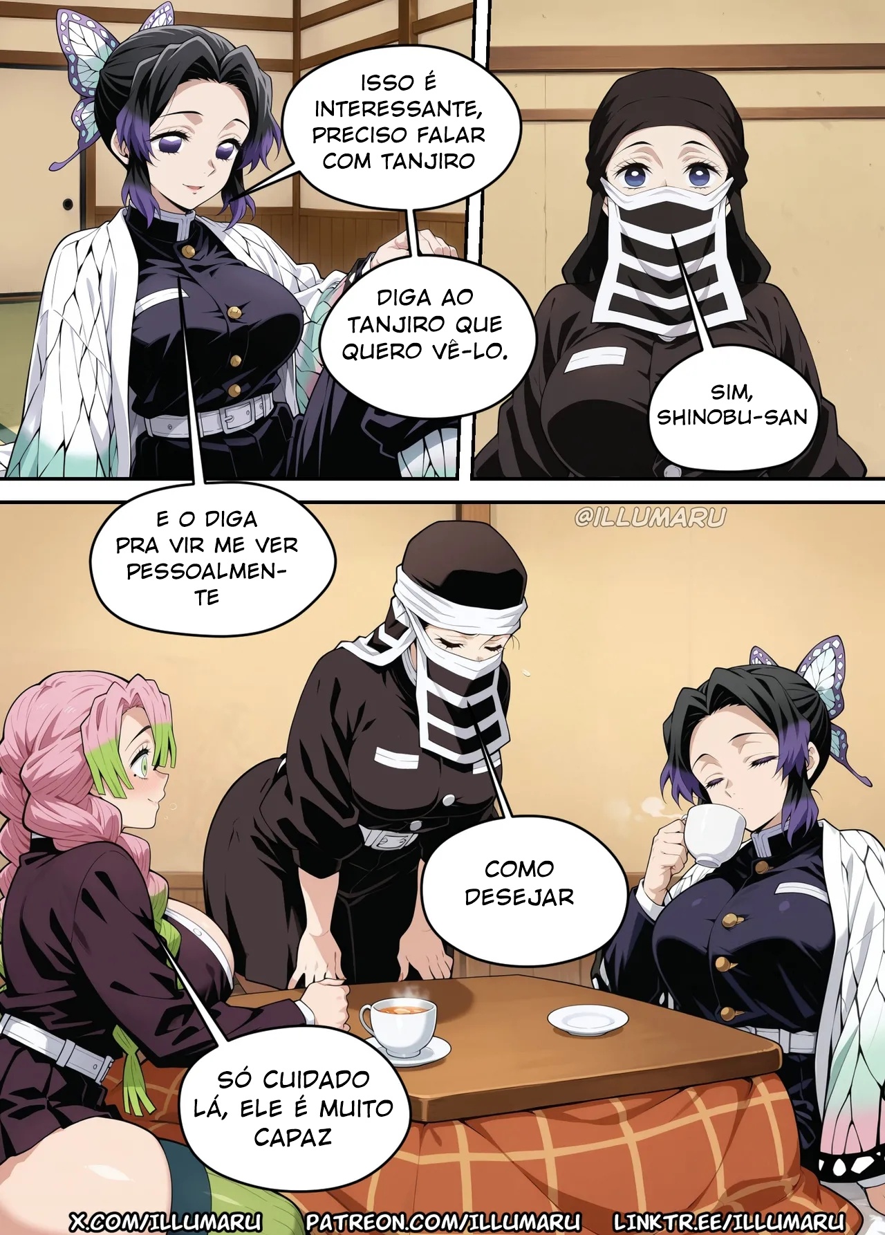 Hasira training: Shinobu Hentai pt-br 05