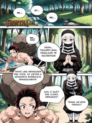 Hasira training: Shinobu Hentai pt-br 06