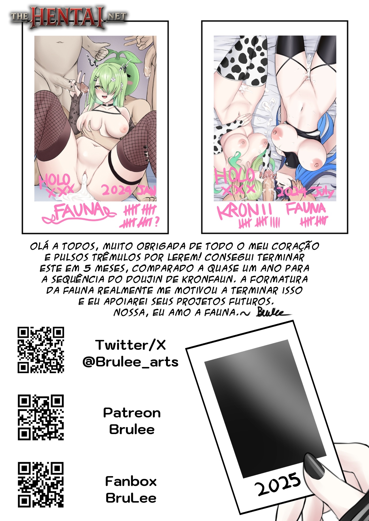 HoloXXX: Fauna Garden Hentai pt-br 23