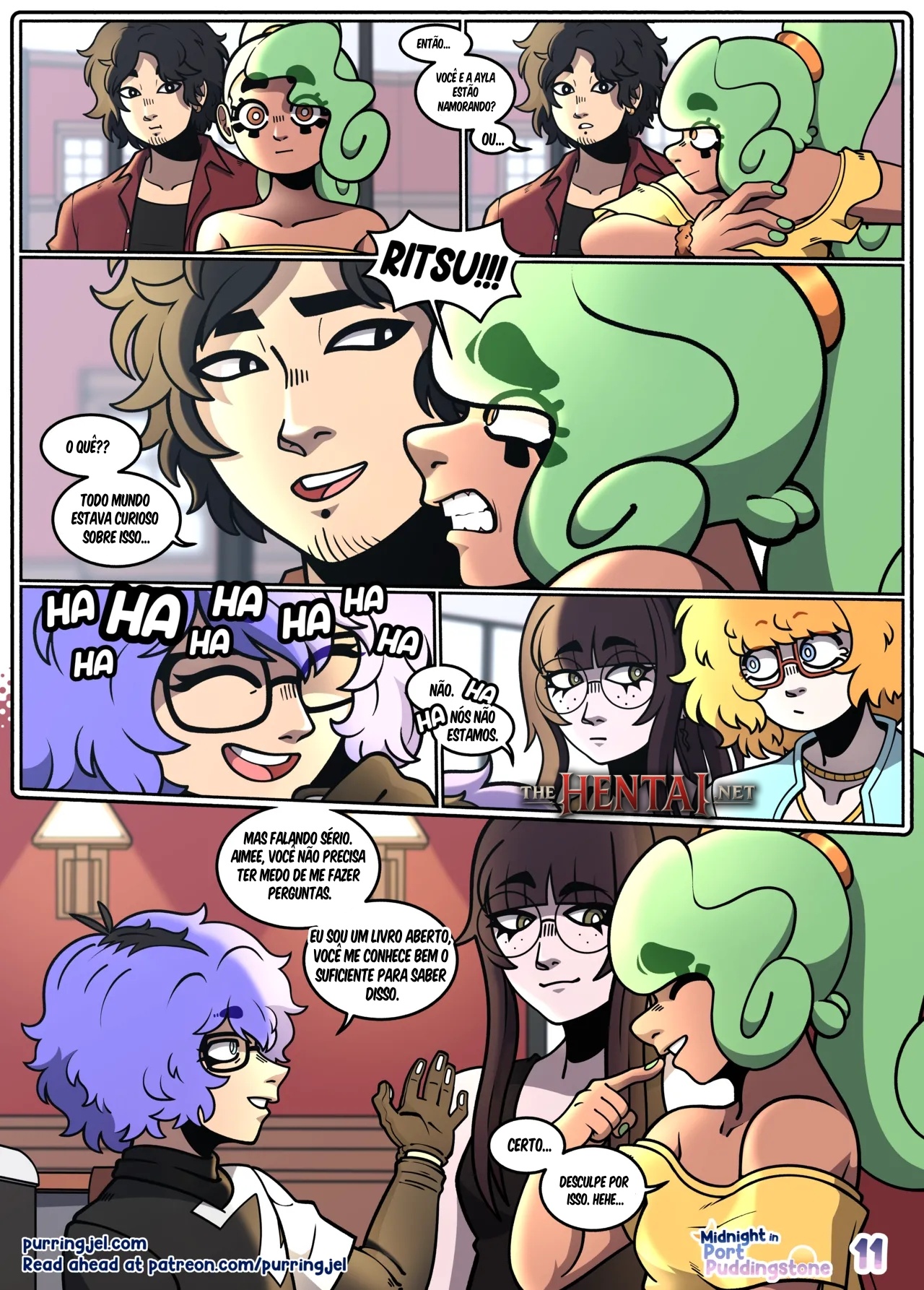 Midnight In Port Puddingstone Hentai pt-br 11