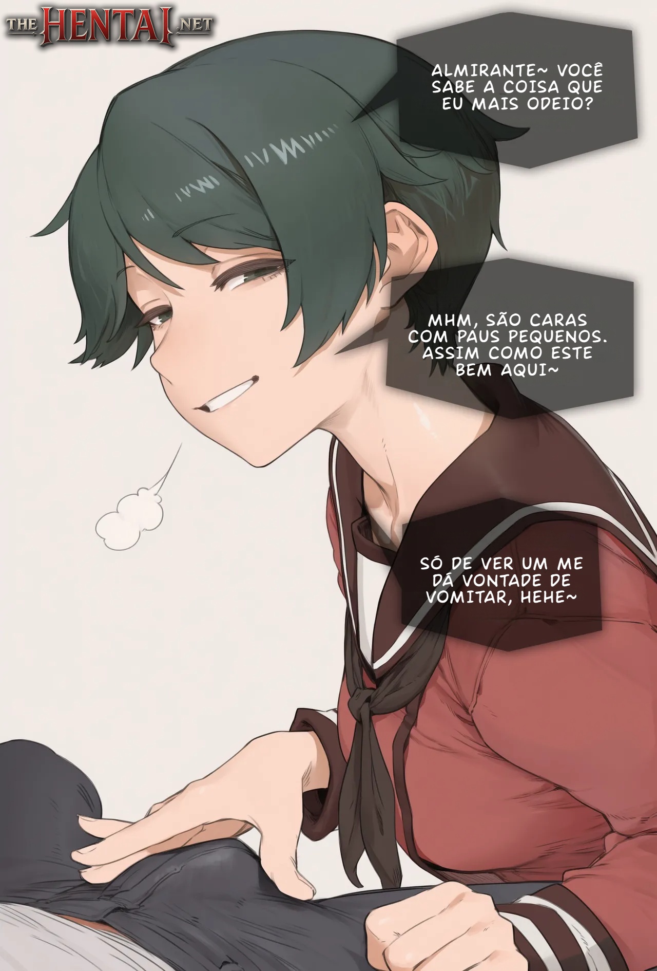 Mogami From Kancolle Makes Admiral Give Up Is Fleet Hentai pt-br 04