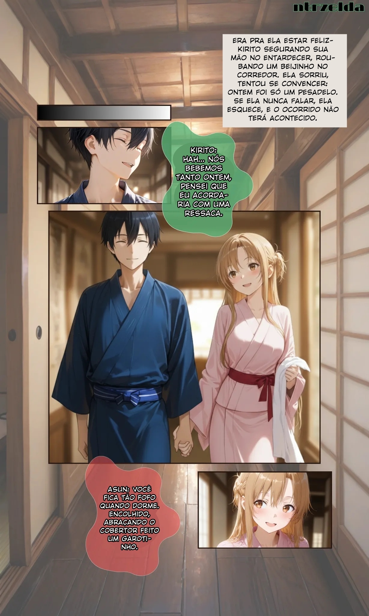Sunset Inn Asuna: 3D2N+ Hentai pt-br 02