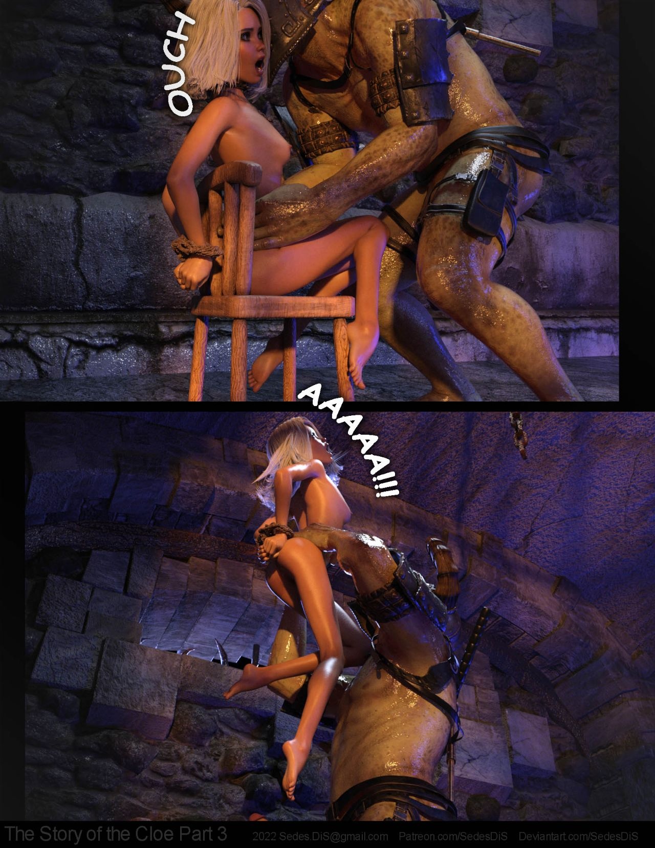 The Story Of Cloe 3 Hentai pt-br 48