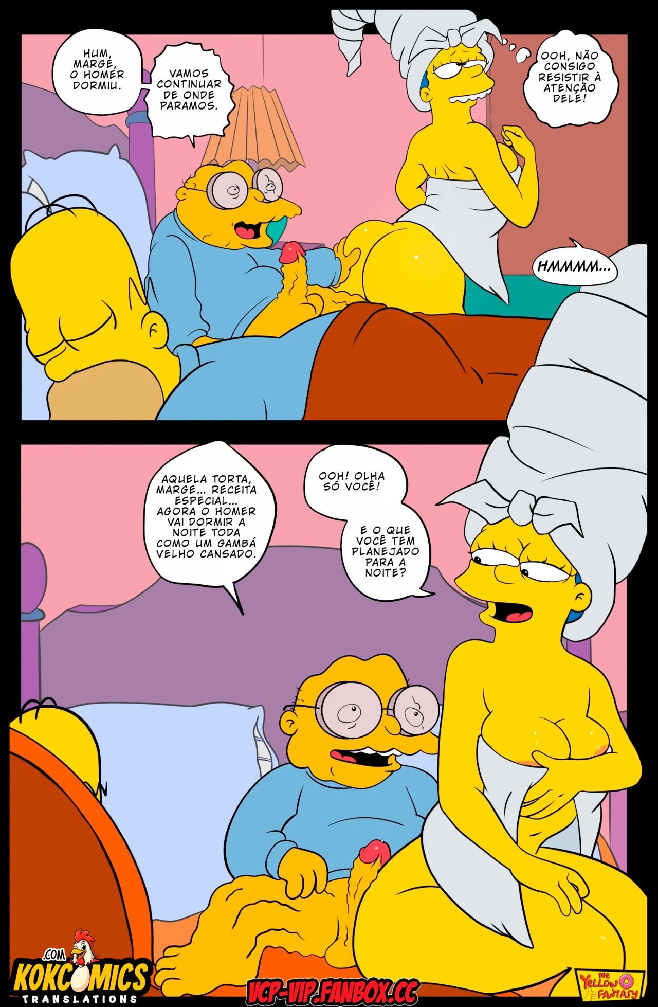 The Yellow Fantasy Part 18: Hans Moleman Show Hentai pt-br 23