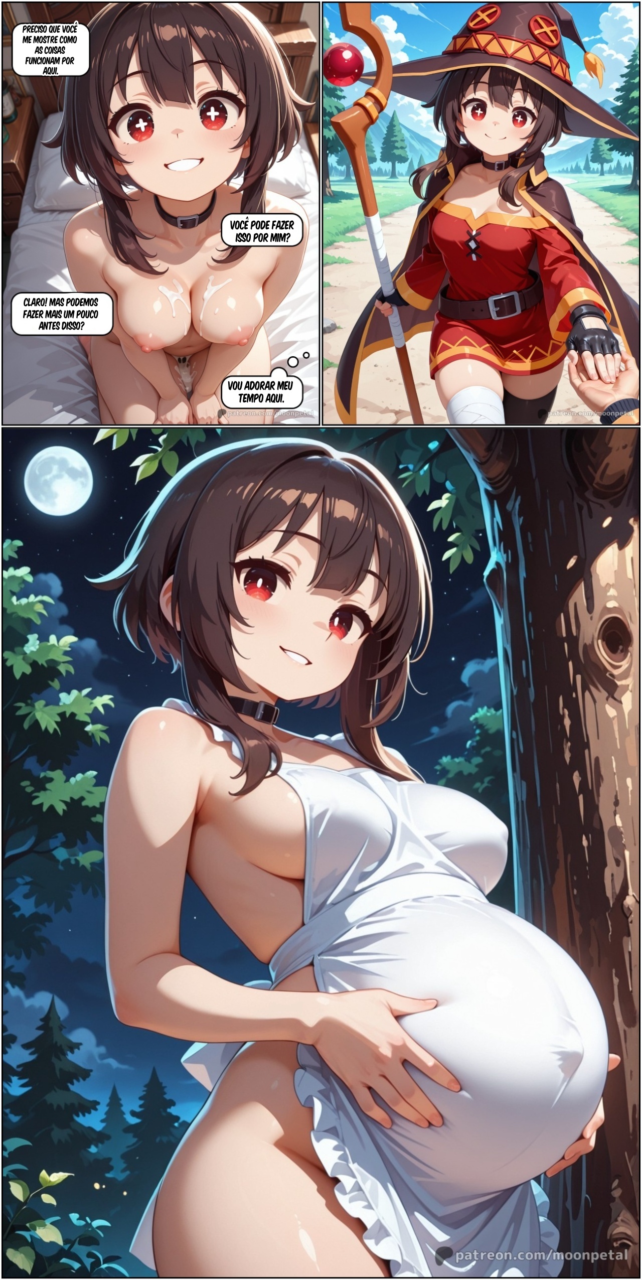 Wanna Make a Bet? Part 11: Megumin Hentai pt-br 16
