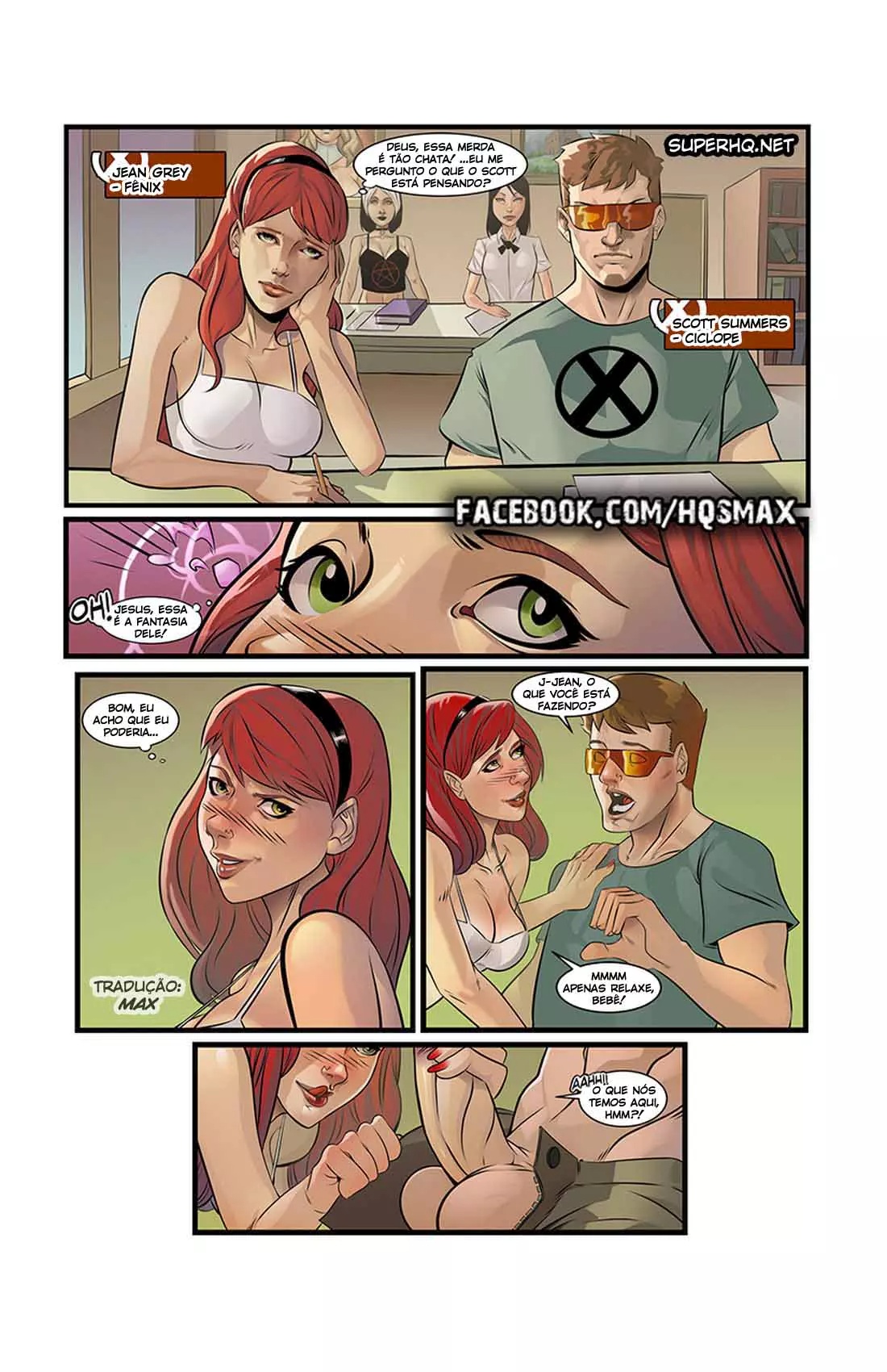 X-Men: School Daze Hentai pt-br 05