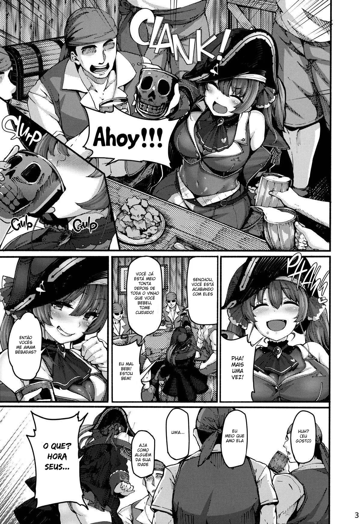 You Guys~! Do You Wanna Have Offline Sex With Senchou? Hentai pt-br 03