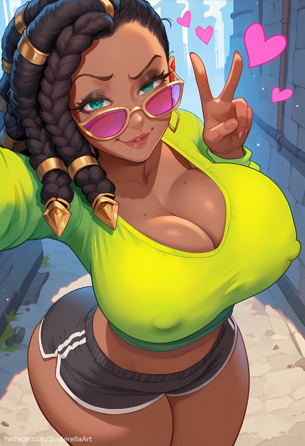 AI Generated: Senna By SinderellaArt Hentai pt-br 03