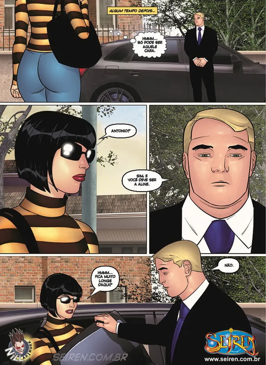 Aline 4: Parte 1 e 2 Hentai pt-br 13