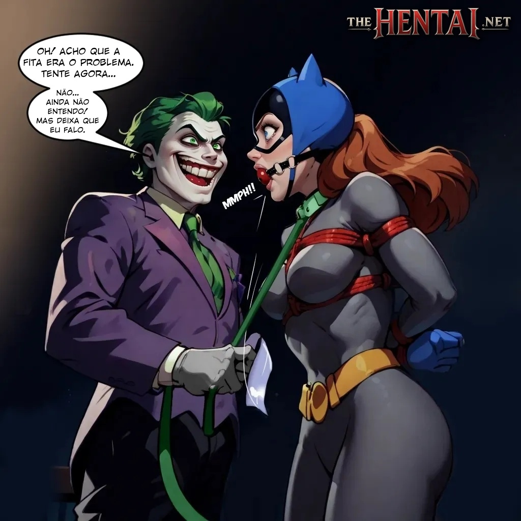 Batgirl And The Joker Hentai pt-br 09