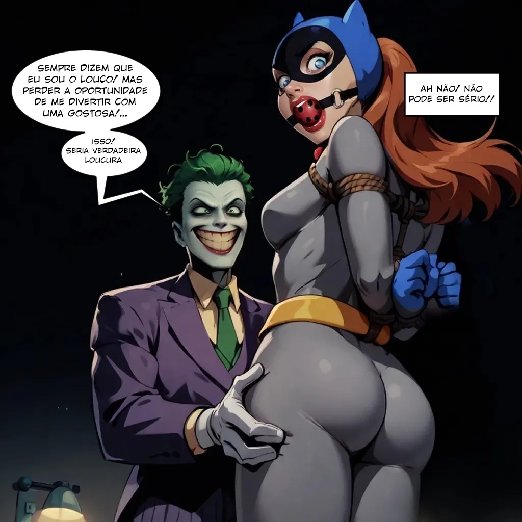Batgirl And The Joker Hentai pt-br 10