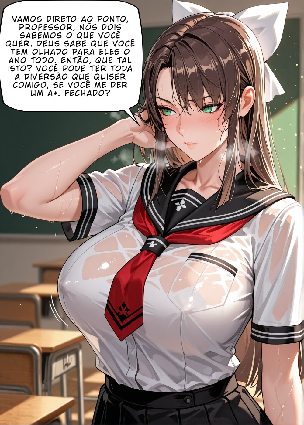 Erika Fucks Her Professor For An A Hentai pt-br 03