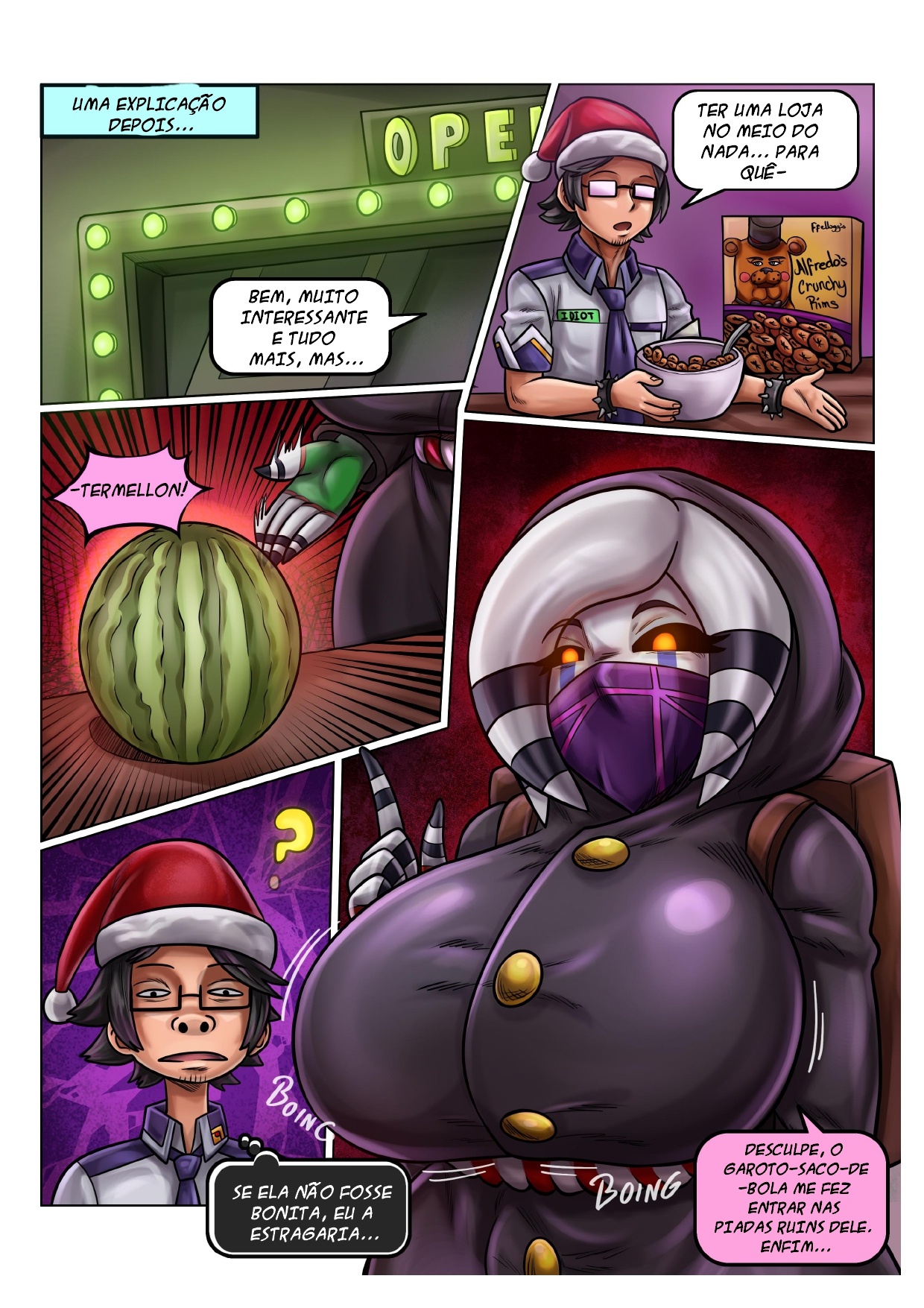 Fap Nights At Frennis Part 7 "THE XMAS OFFER" Hentai pt-br 07