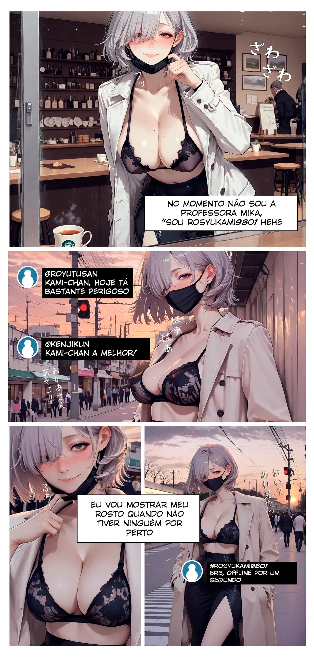 Female Teacher's Naked Exposure 3 Mika Hentai pt-br 05