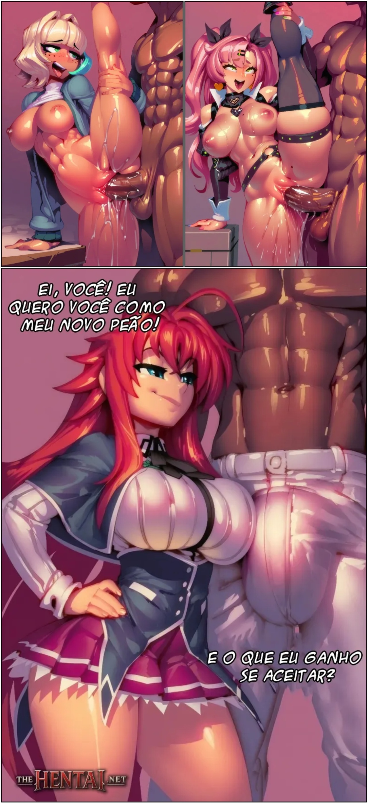 Girls Loves BBC Hentai pt-br 09