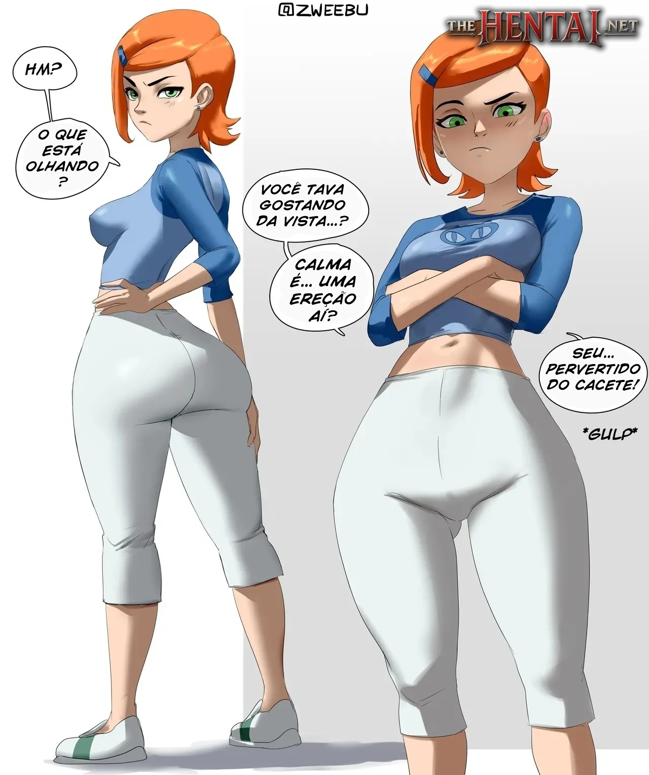 Gwen Tennyson By IzharDraws Hentai pt-br 09