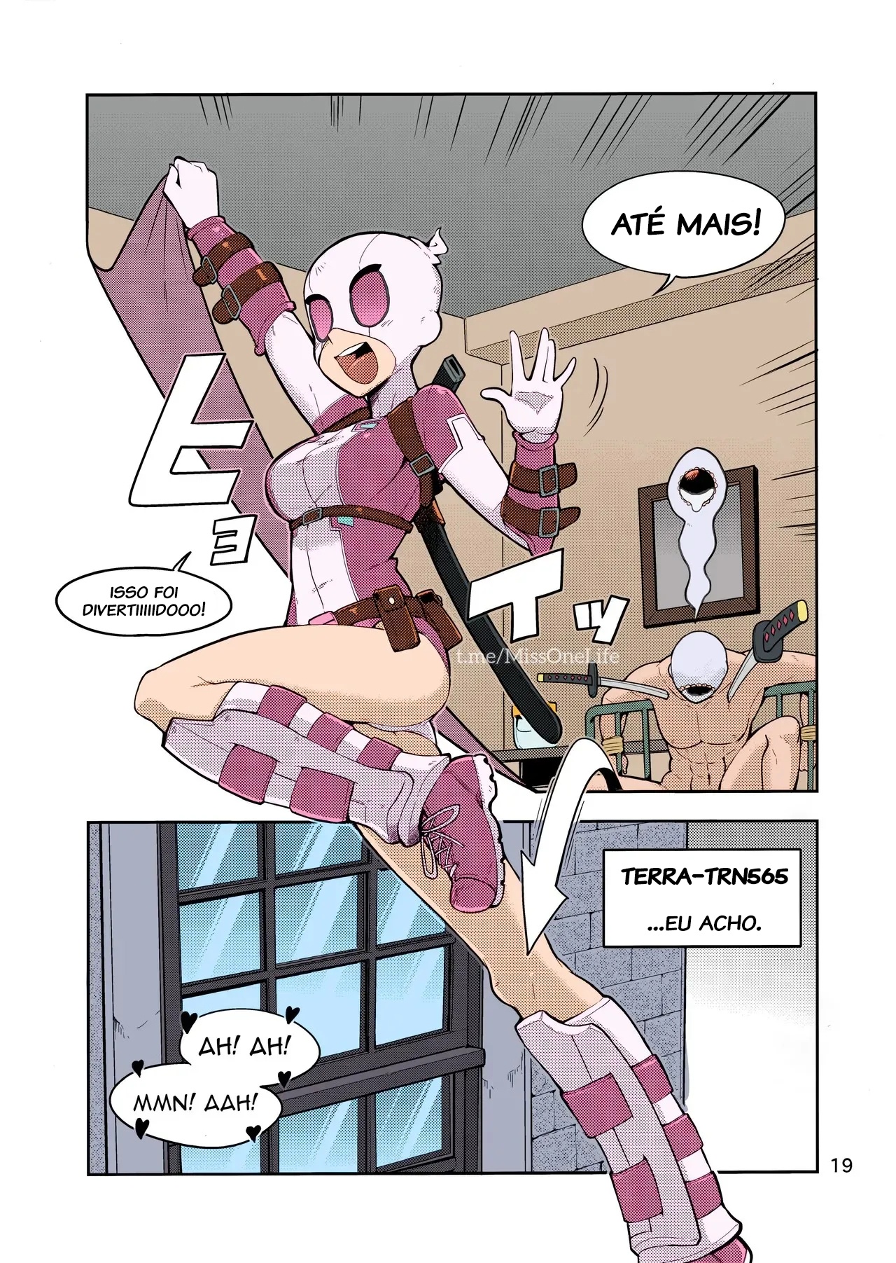 Gwenpool (Jumping Into an Indecent World) Hentai pt-br 19
