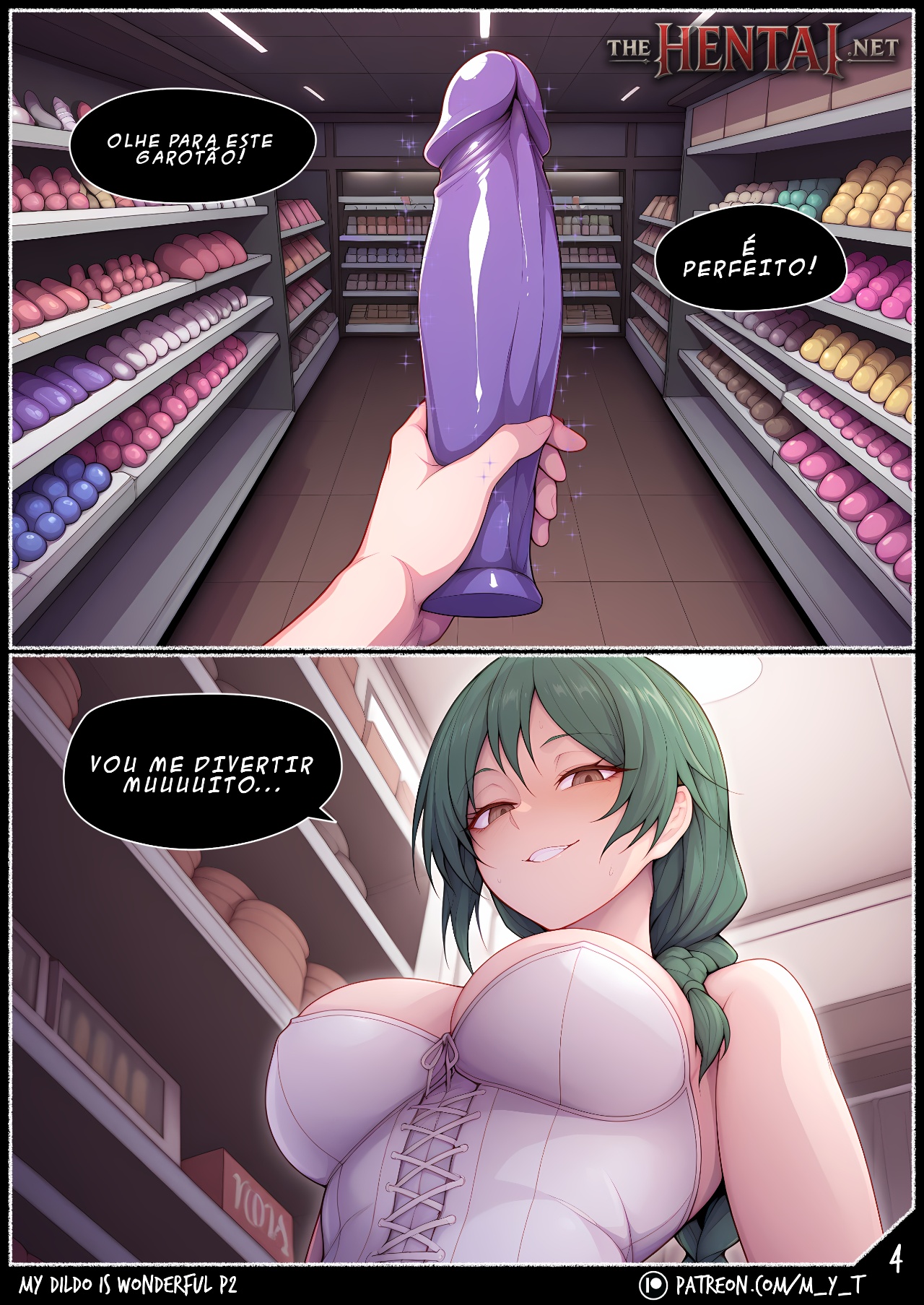 My Dildo Is Wonderful Part 2 Hentai pt-br 04