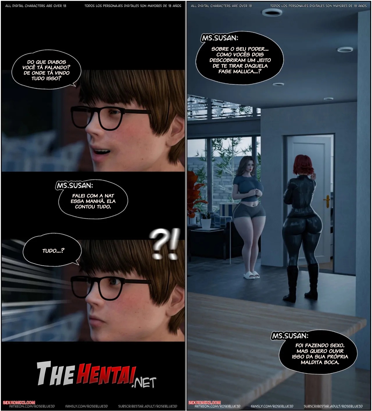 My Neighbor's Widow Part 49 Hentai pt-br 06
