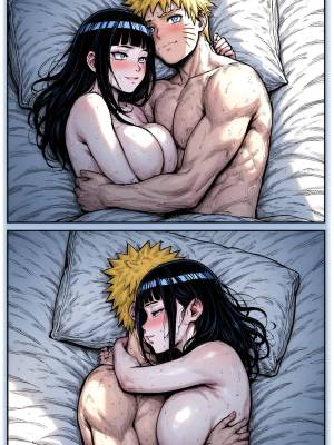 Naruto's Morning Erection Surprise: Hinata's Hidden Mouth Service Hentai pt-br 13