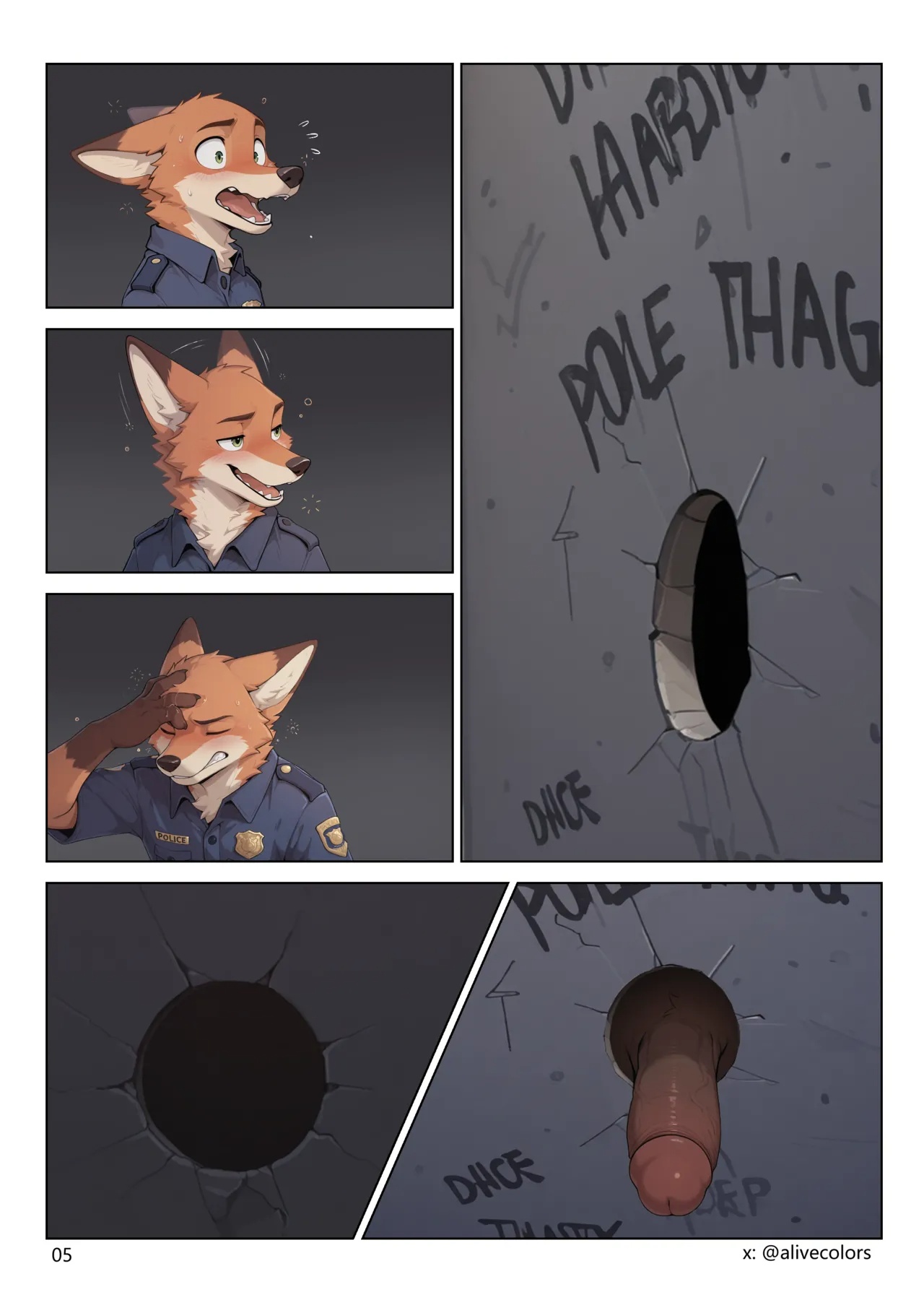 Nick's Field Patrol At Night Hentai pt-br 05