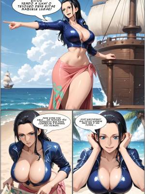 Nico Robin Tempting Treasure Hentai pt-br 02