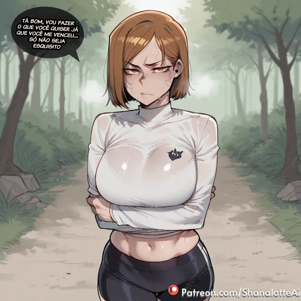 Nobara Kugisaki By ShanalotteAI Hentai pt-br 02