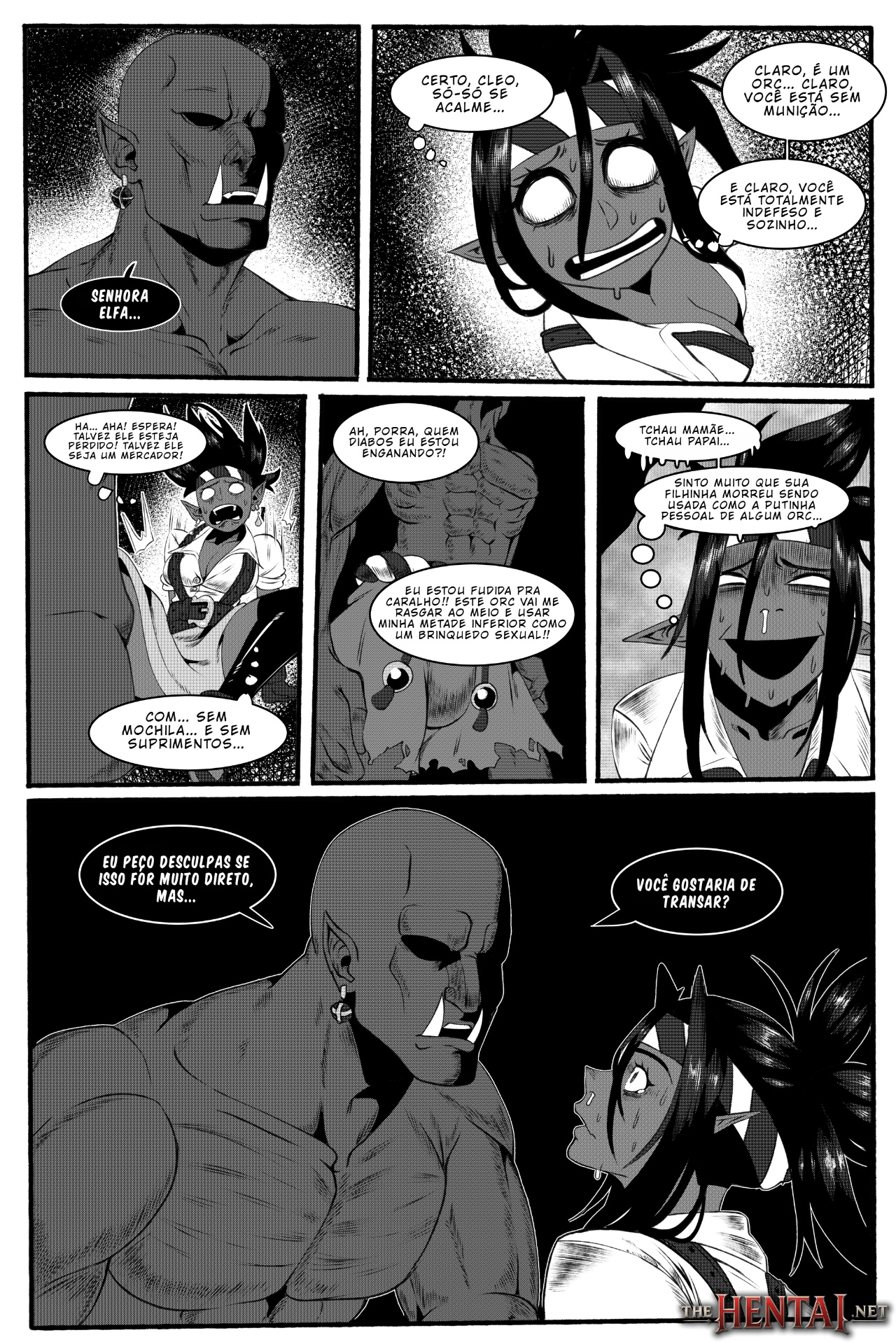Orc Of The Northern Mountain Hentai pt-br 07