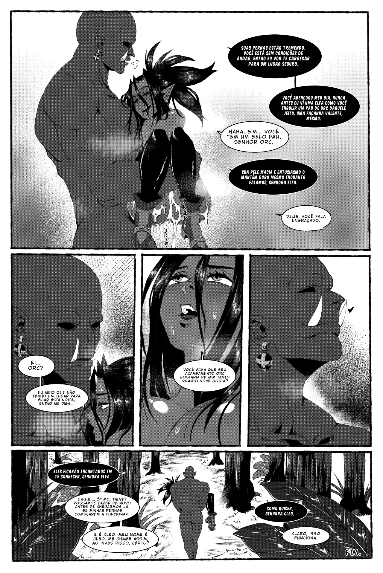 Orc Of The Northern Mountain Hentai pt-br 18