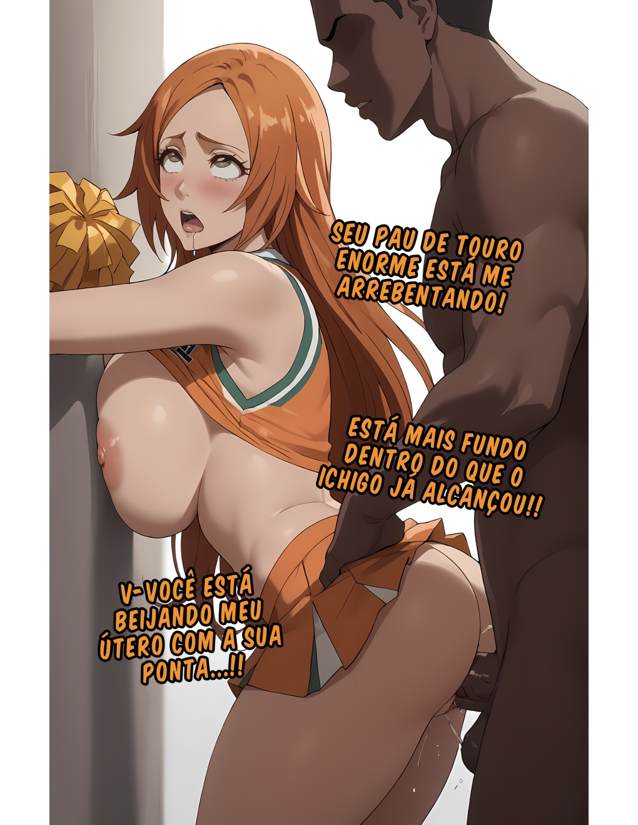 Orihime: NTR Captioned Story Hentai pt-br 14