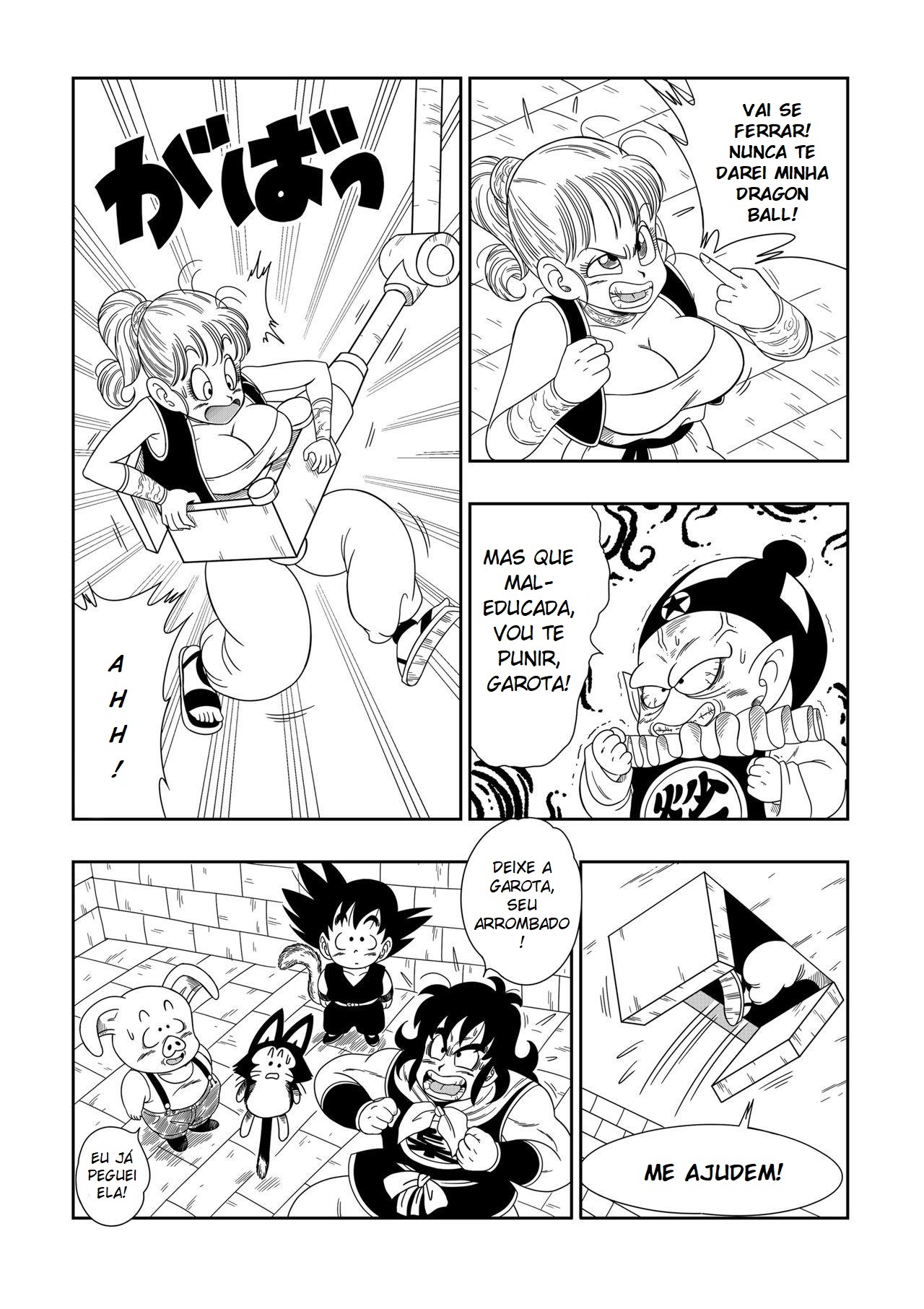 Punishment In Pilaf's Castle Hentai pt-br 04